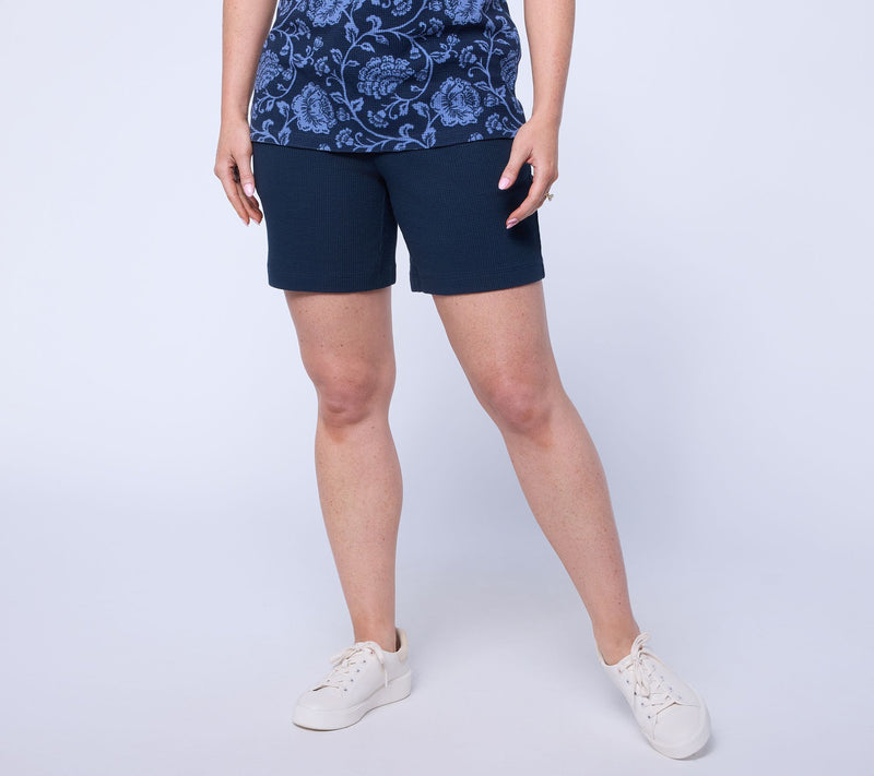 Belle by Kim Gravel Baby Waffle 7" Short — View 14