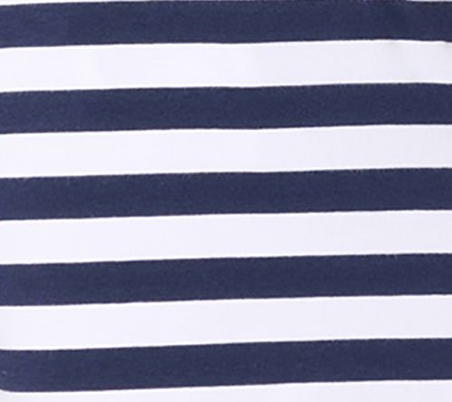 Belle by Kim Gravel TripleLuxe Knit Stripe Flutter Sleeve — View 8
