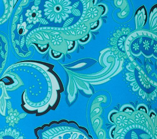 Belle by Kim Gravel Mediterranean Mosaic Drama Sleeve Blouse — View 8