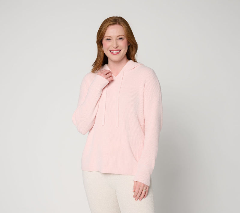 Barefoot Dreams CozyChic Ultra Lite Rib Hoodie — View 13
