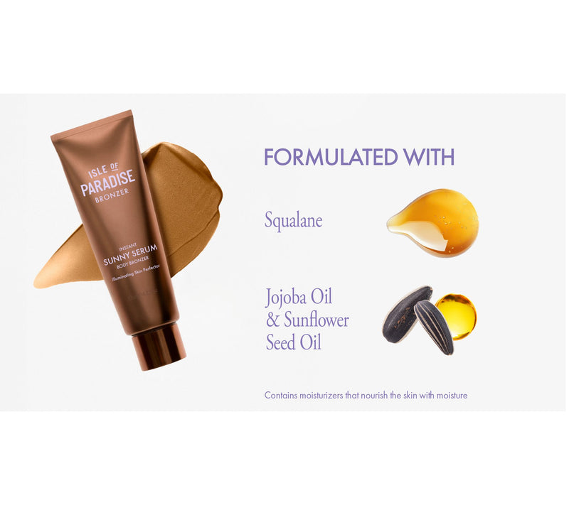 Isle of Paradise Sunny Serum Face and Body Set — View 2