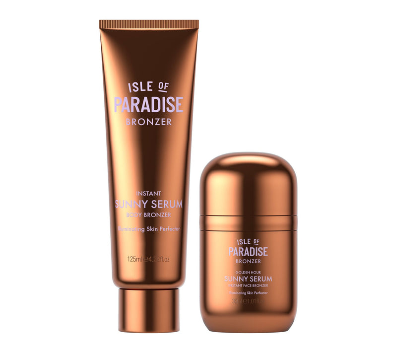 Isle of Paradise Sunny Serum Face and Body Set — Main view