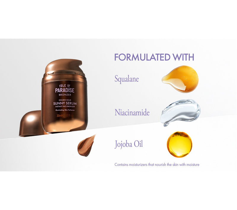 Isle of Paradise Sunny Serum Face and Body Set — View 3