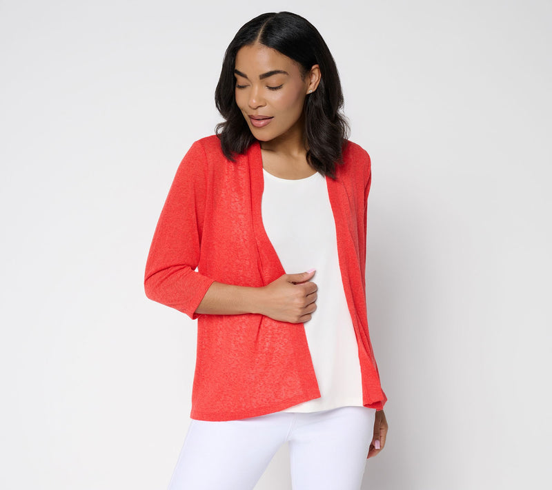 Denim & Co. Essentials So Soft Jersey Scoop Neck Tank Top — View 7