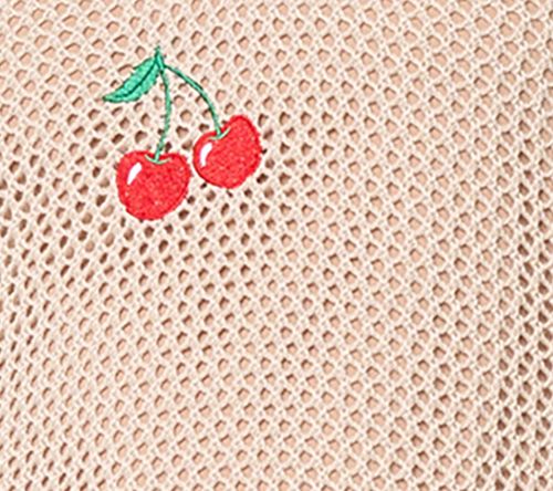Liberty Belles by Kim Gravel American Pie Open Stitch V Neck Sweater — View 9