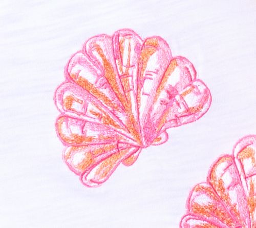Belle Beach by Kim Gravel Shell Chic Embroidered Top — View 2