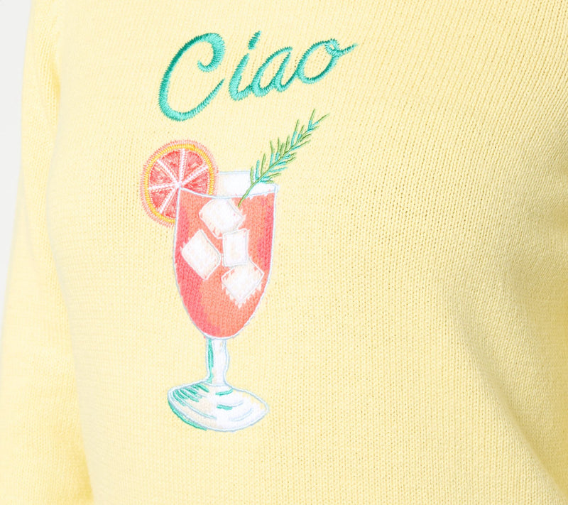 Belle Beach by Kim Gravel Ciao Bella Cheers to Summer Sweater — View 6