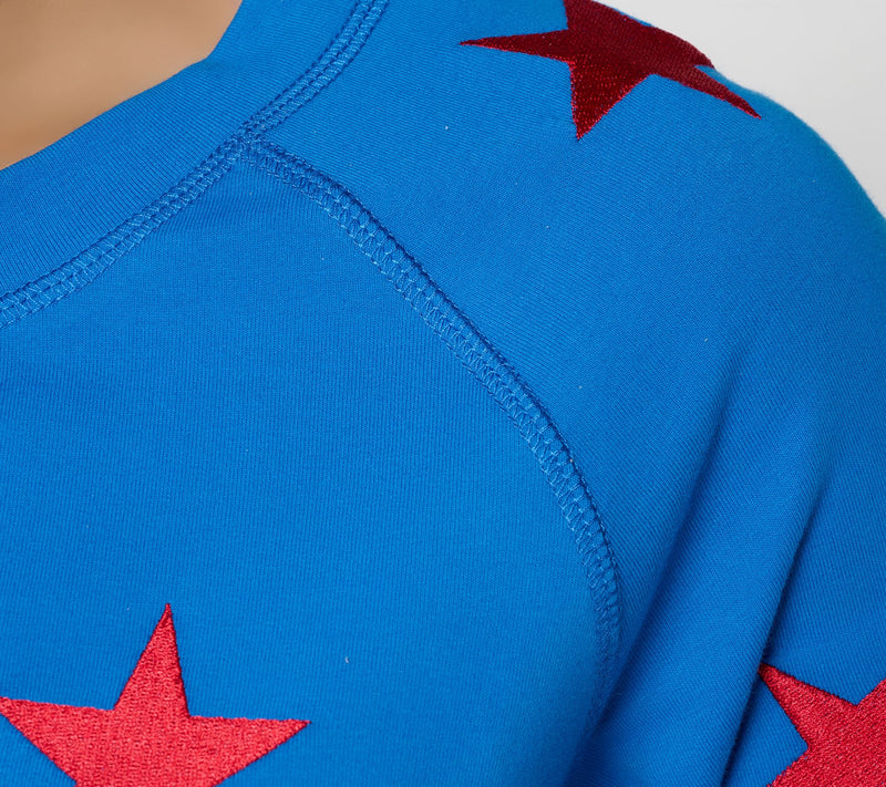 Liberty Belles by Kim Gravel French Terry Star Power Short Sleeve — View 6