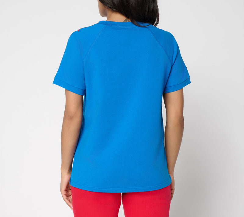 Liberty Belles by Kim Gravel French Terry Star Power Short Sleeve — View 4