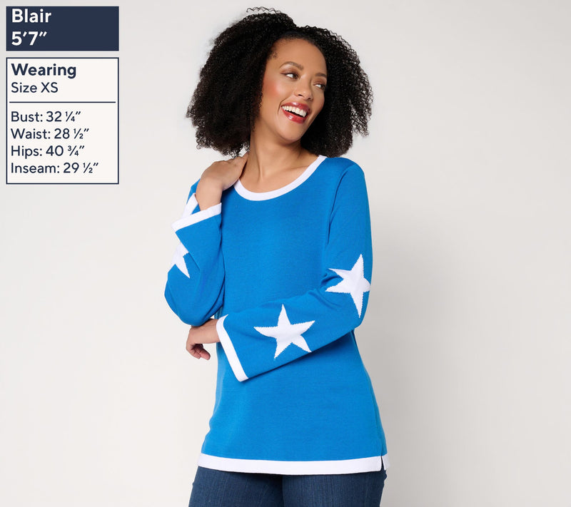 Liberty Belles by Kim Gravel Harbor Star Sweater — View 3