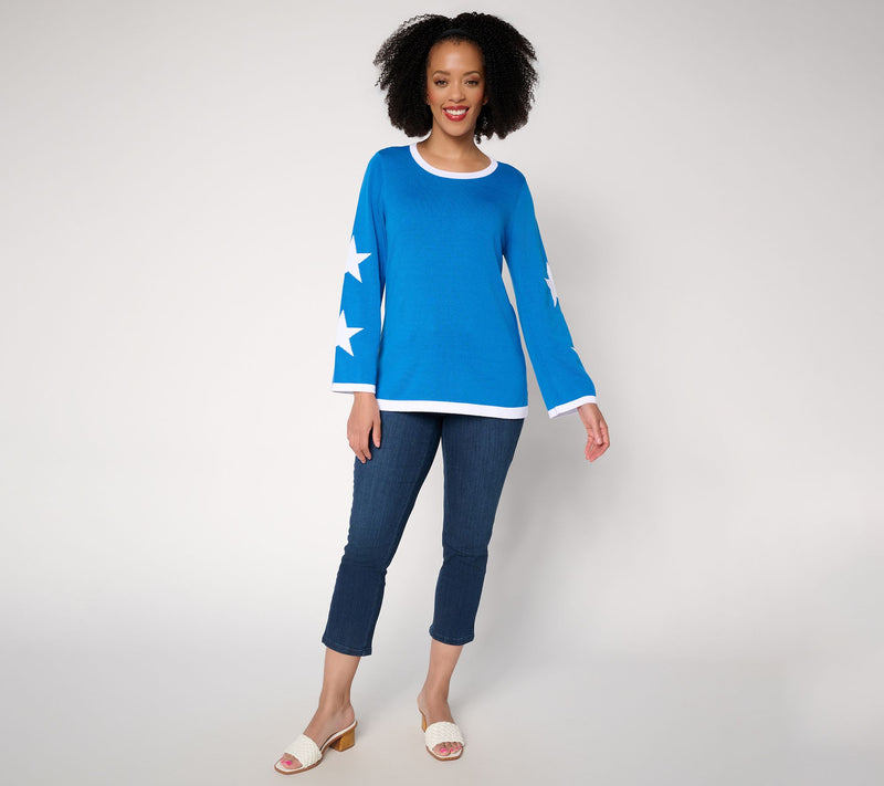 Liberty Belles by Kim Gravel Harbor Star Sweater — View 5