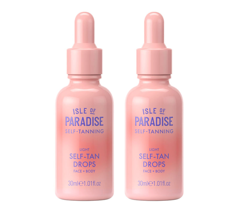 Isle of Paradise Face and Body Self Tan Drops Duo — View 3