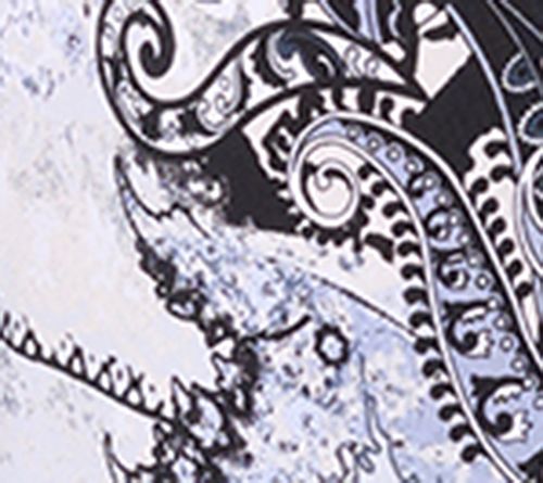 Dennis Basso Regular Printed Italia Knit Pants — View 10
