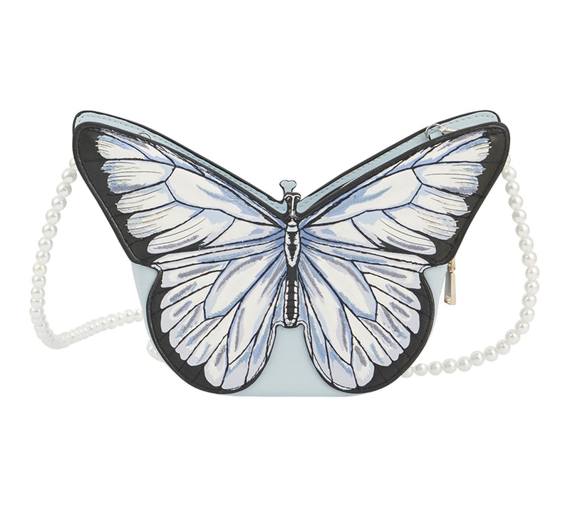 Fable England Blue Butterfly Bag — View 3