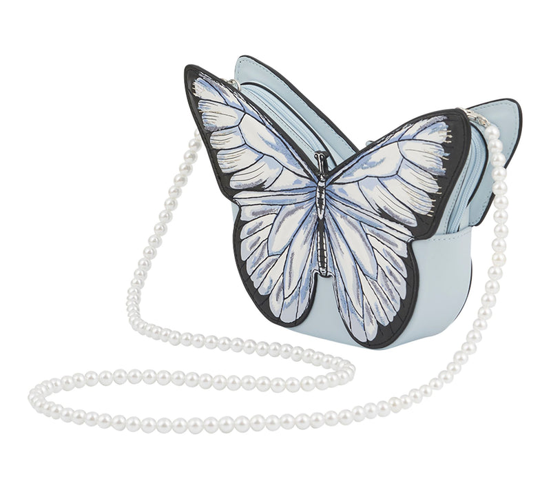 Fable England Blue Butterfly Bag — View 2