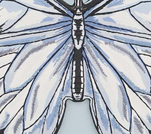 Fable England Blue Butterfly Bag — View 7