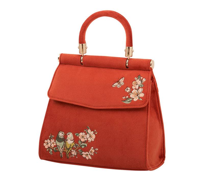 Fable Lovebirds Mini Top Handle Tote — View 2