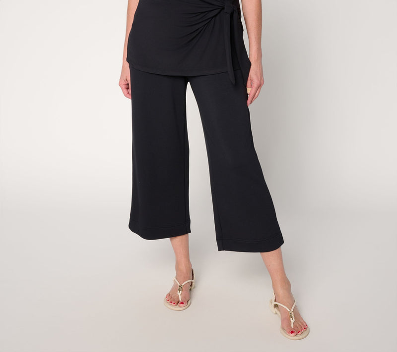 Brandis Dress Out Loud Acquitted Knit Tall Wide Leg Crop — View 10