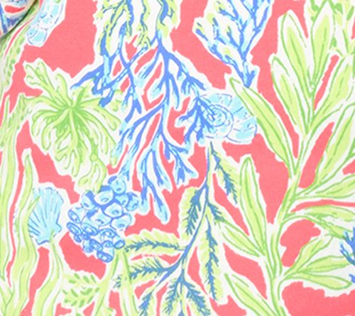 Quacker Factory Under The Sea Printed 3/4 Sleeve Top — View 7