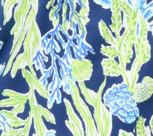 Quacker Factory Under The Sea Printed 3/4 Sleeve Top — View 9
