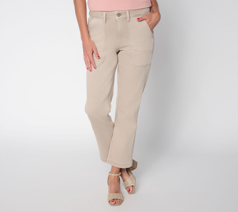Warp & Weft Regular SBN Stretch Utility Staight-Leg Jeans — View 7