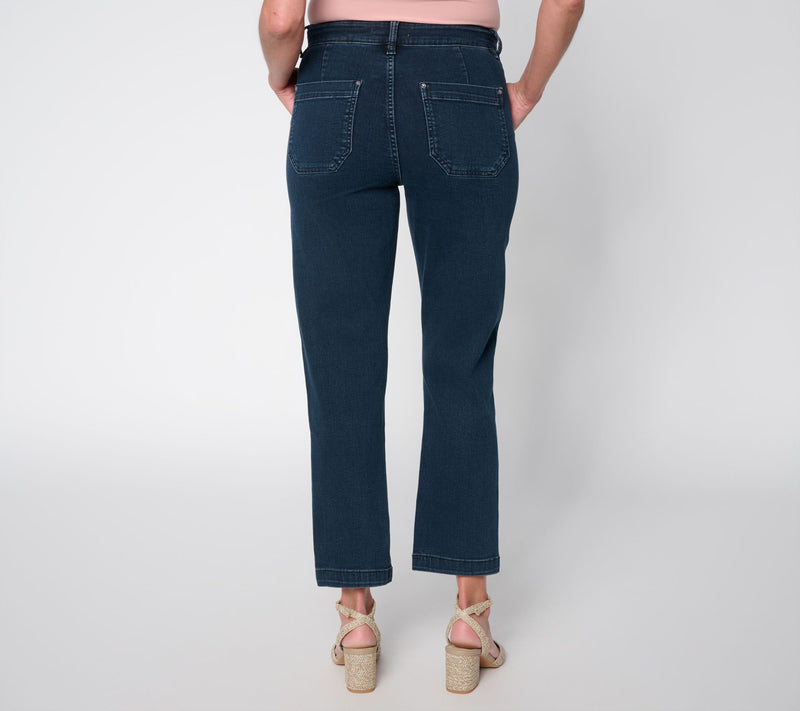Warp & Weft Regular SBN Stretch Utility Staight-Leg Jeans — View 9