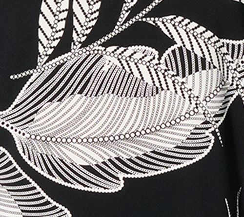 Dennis Basso Petite Italia Knit Print & Solid Tunic Top — View 11