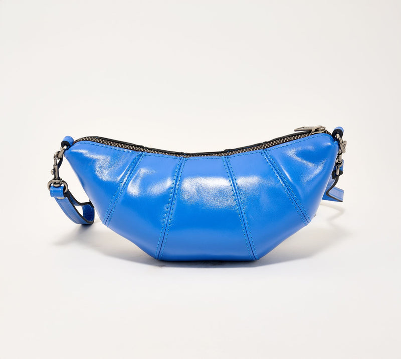 Patricia Nash Leather Croissant Crossbody — View 3