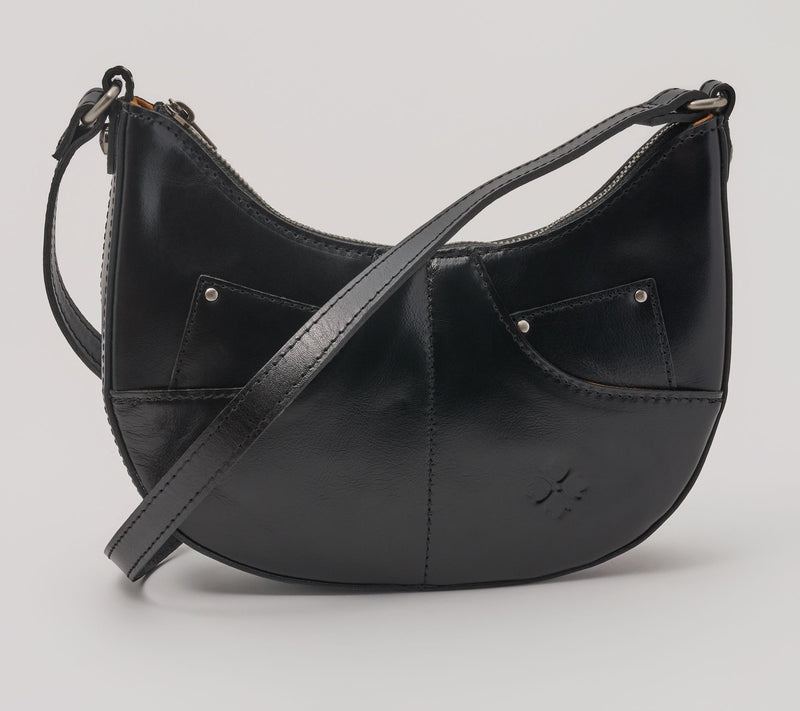 Patricia Nash Leather Violette Crescent Hobo — View 9