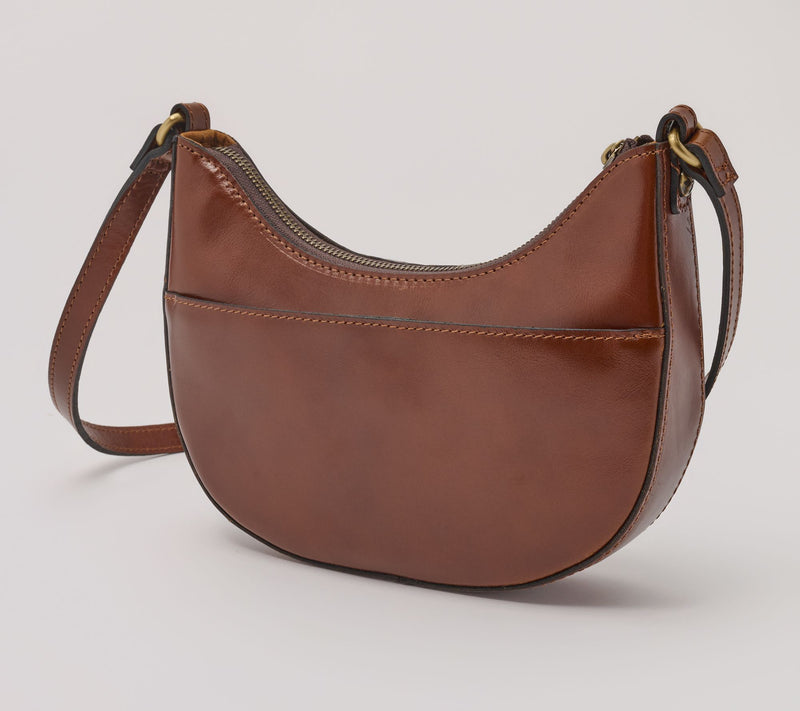 Patricia Nash Leather Violette Crescent Hobo — View 2