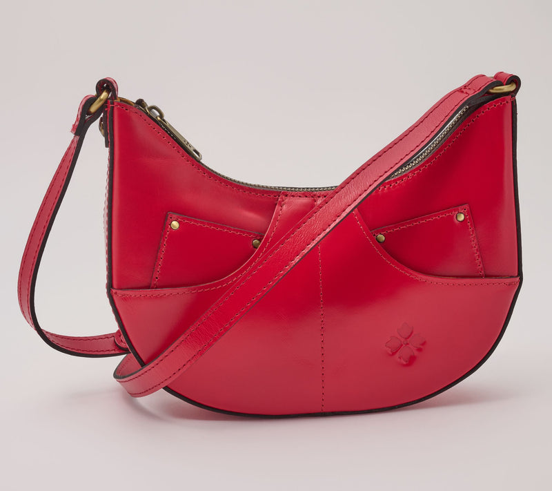 Patricia Nash Leather Violette Crescent Hobo — View 13