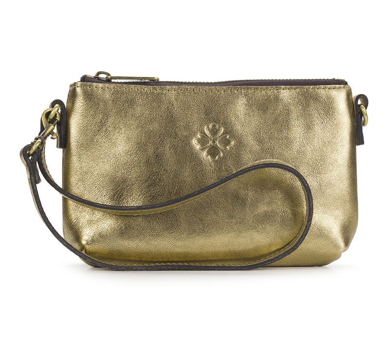 Patricia Nash Loria Wristlet - Vintage Distressed Metallic — Main view
