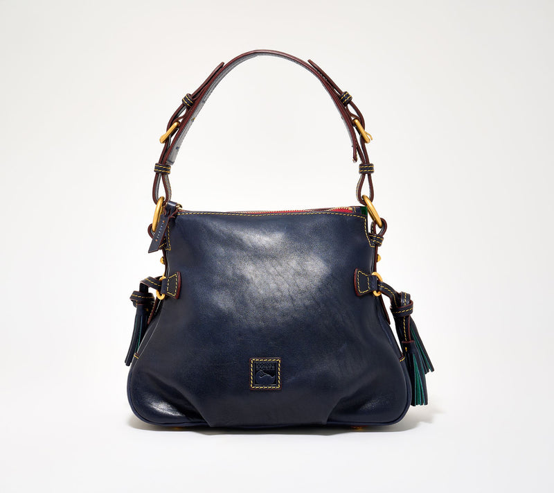 Dooney & Bourke Florentine Leather Teagan 30 Shoulder Bag — View 11