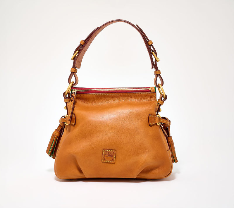 Dooney & Bourke Florentine Leather Teagan 30 Shoulder Bag — View 12
