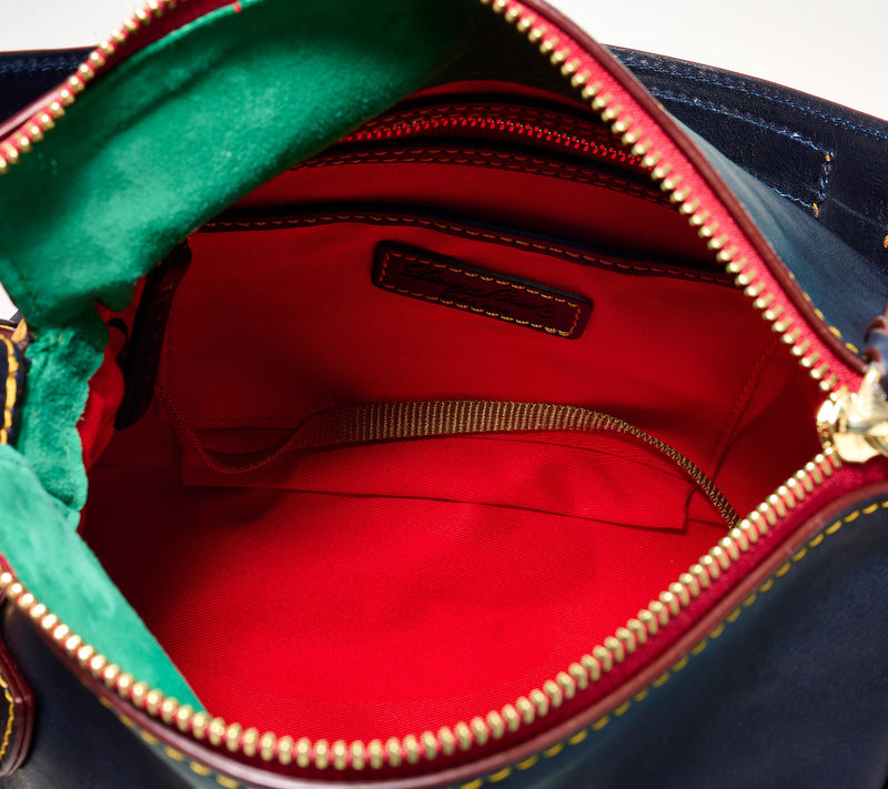 Dooney & Bourke Florentine Leather Teagan 30 Shoulder Bag — View 4