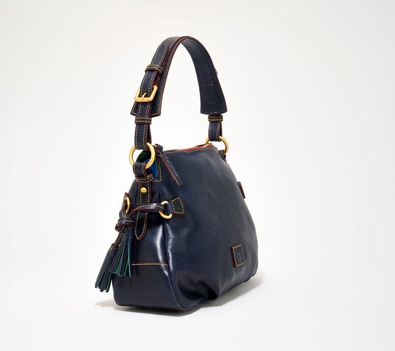 Dooney & Bourke Florentine Leather Teagan 30 Shoulder Bag — View 2