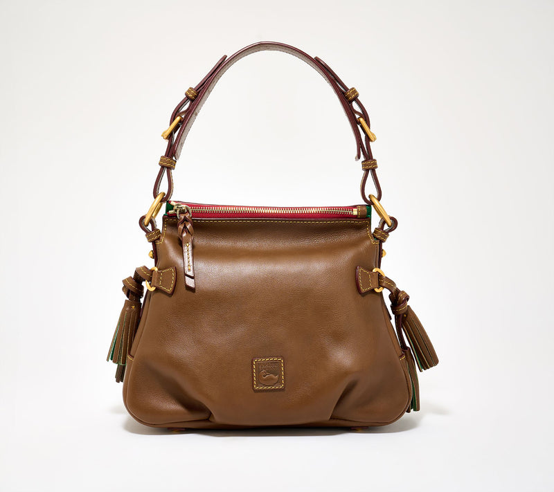 Dooney & Bourke Florentine Leather Teagan 30 Shoulder Bag — View 15
