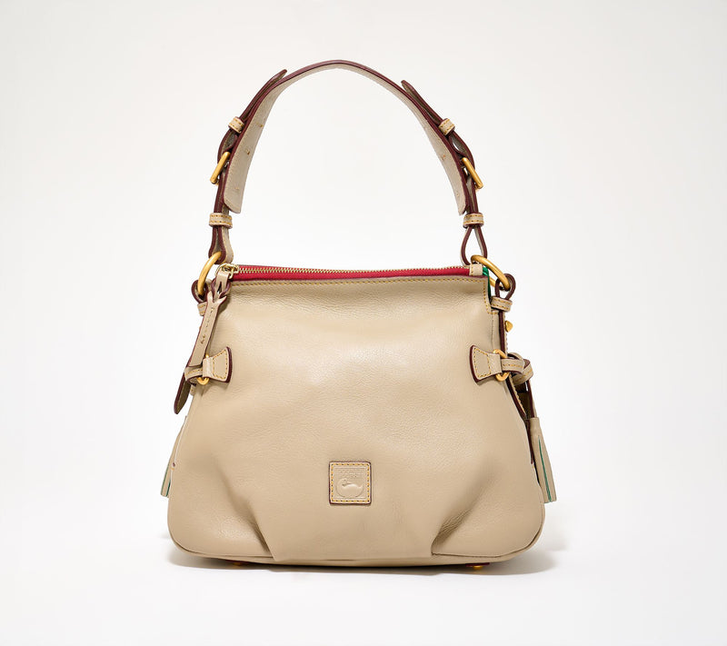 Dooney & Bourke Florentine Leather Teagan 30 Shoulder Bag — View 16