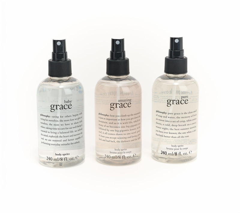 philosophy a collection of grace body spritz 8oz trio — Main view