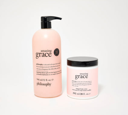 philosophy head-to-toe grace 32oz shower gel & 20oz body creme