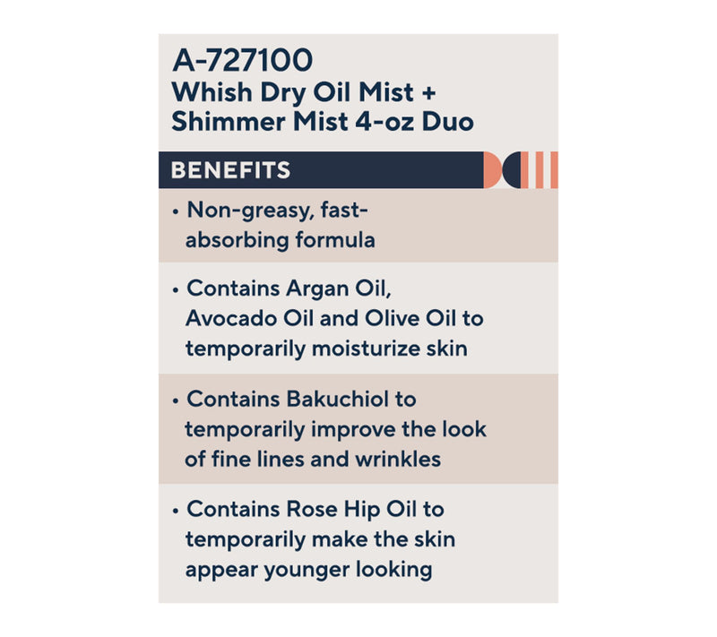 Whish Dry Oil Mist + Shimmer Mist 4oz Duo — View 7