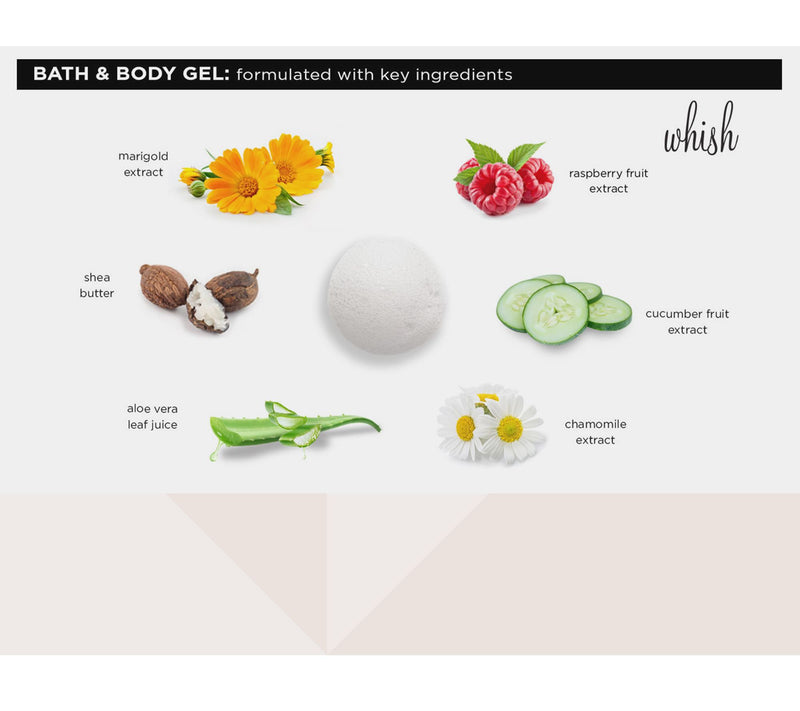 Whish Softening Sugar Scrub + Bath & Body Gel 2pc Set — View 4
