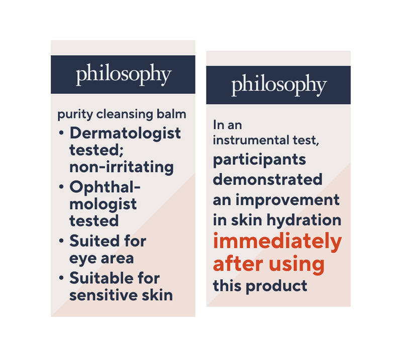 philosophy 3.3oz purity meltaway balm cleanser and 100ct cloths — View 2