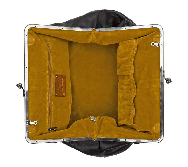 Patricia Nash Serafina Frame Crossbody - Rugged Natural Grain — View 4