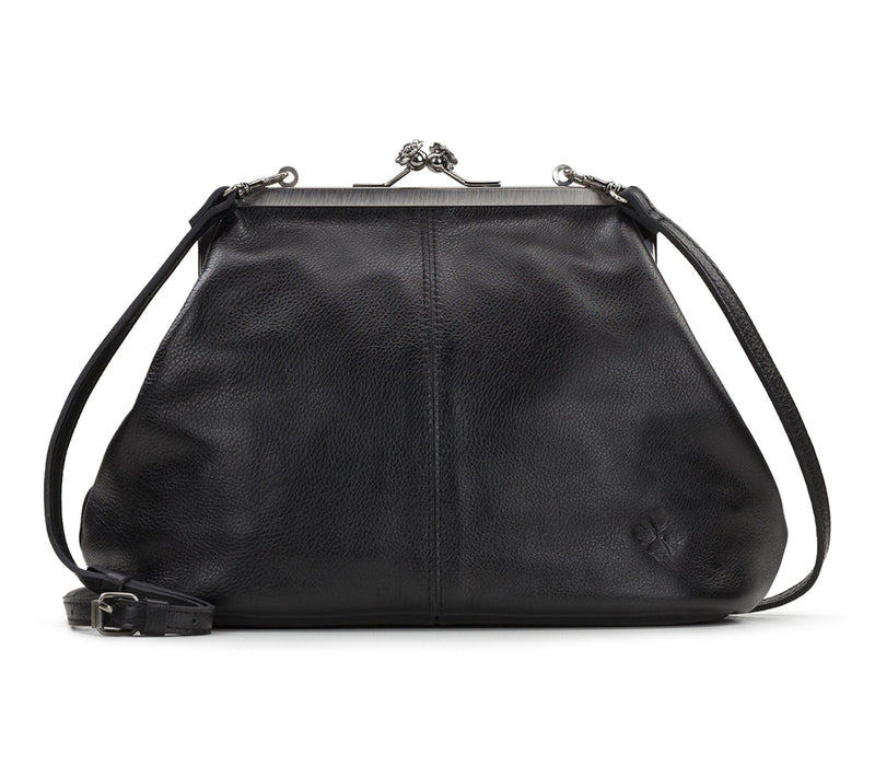 Patricia Nash Sofia Frame Crossbody - Rugged Natural Grain — View 8