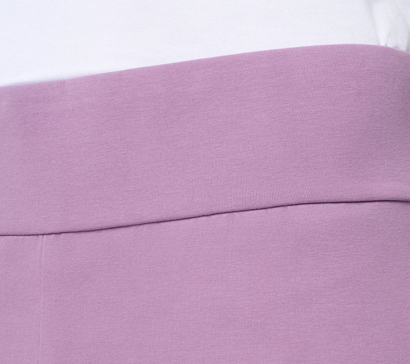 LOGO Layers by Lori Goldstein Regular Washed Cropped Leggings — View 6