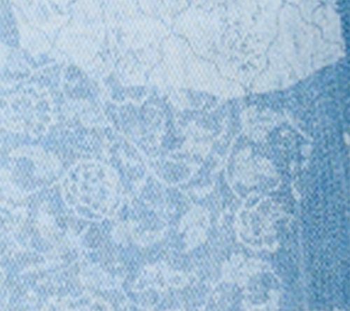 LOGO by Lori Goldstein Petite Indigo Full Length Printed Jeans — View 2