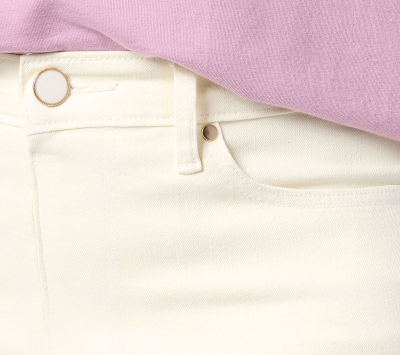 BEAUTIFUL by Lawrence Zarian Regular Deluxe Denim Capri — View 7