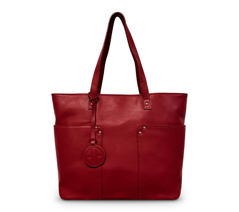 Youzey Vegan Leather Tote Bag — View 5