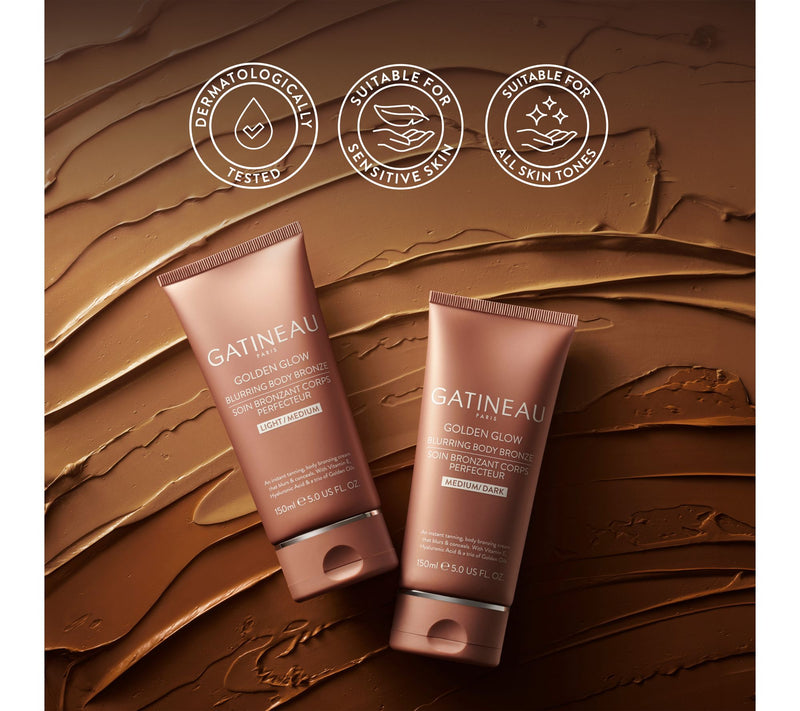 Gatineau Golden Glow Instant Blurring Bronze 5.0oz with Mitt — View 2